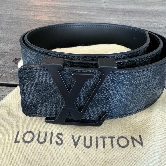 LV Initiales Damoflage 40mm Reversible Belt - Picture 1 of 6
